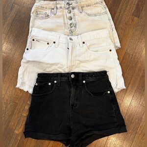 Bundle of 3 Denim Shorts